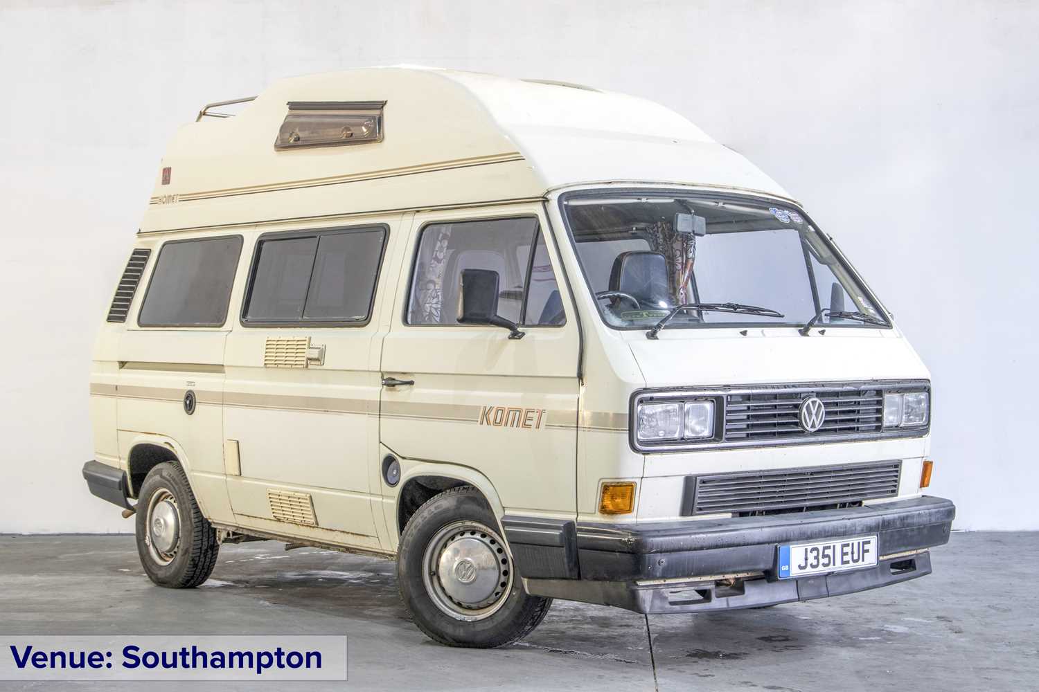 Lot 122 - 1991 Volkswagen T25 Autohomes Komet Camper Van