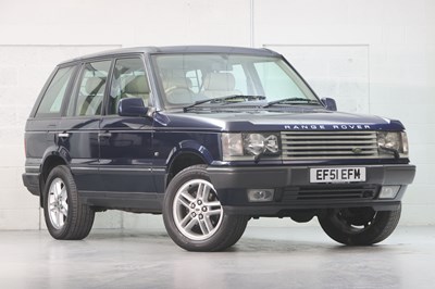 Lot 278 - 2001 Range Rover Vogue 4.6