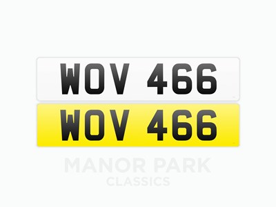 Lot 224 - Registration Number WOV 466