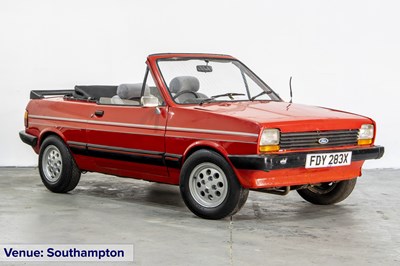 Lot 148 - 1981 Ford Fiesta Convertible Conversion