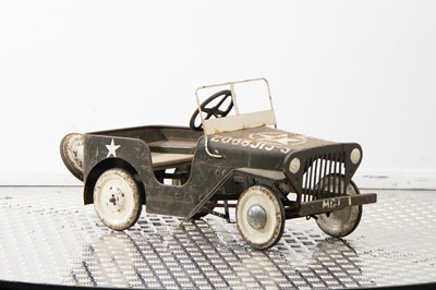 Lot 283 - Tri-ang Willys Jeep Pedal Car