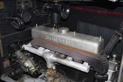 Lot 123 - 1926 Sunbeam 20/60