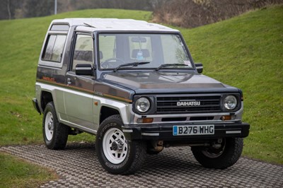 Lot 11 - 1985 Daihatsu Fourtrak
