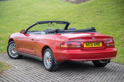 Lot 17 - 1996 Toyota Celica GT Convertible
