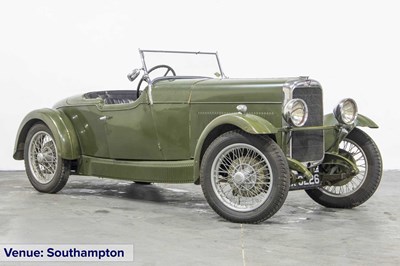 Lot 132 - 1931 Alvis 12/60 TK Beetleback