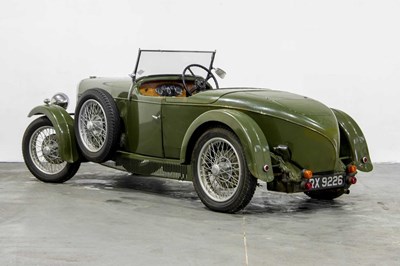 Lot 132 - 1931 Alvis 12/60 TK Beetleback
