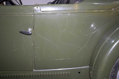 Lot 132 - 1931 Alvis 12/60 TK Beetleback