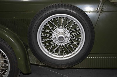 Lot 132 - 1931 Alvis 12/60 TK Beetleback