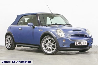 Lot 133 - 2005 Mini Cooper S Cabriolet