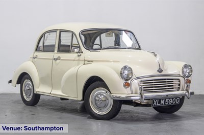 Lot 115 - 1968 Morris Minor 1000