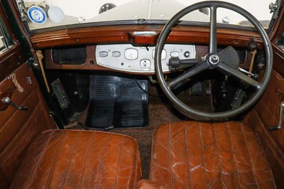 Lot 101 - 1934 Armstrong Siddeley 12HP Drophead Coupe by Salmons