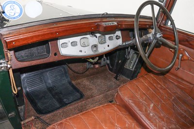 Lot 101 - 1934 Armstrong Siddeley 12HP Drophead Coupe by Salmons
