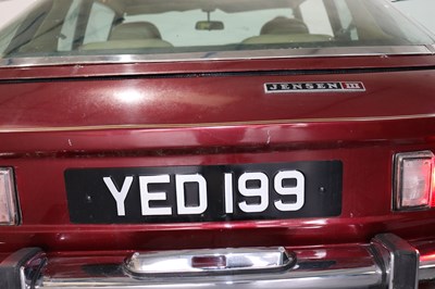 Lot 121 - 1974 Jensen Interceptor III Auto