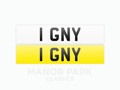 Lot 215 - Registration Number 1 GNY