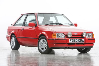 Lot 259 - 1988 Ford Escort XR3i