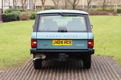 Lot 30 - 1992 Range Rover Vogue SE
