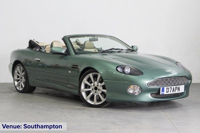 Lot 121 - 2003 Aston Martin DB7 Vantage Volante Auto
