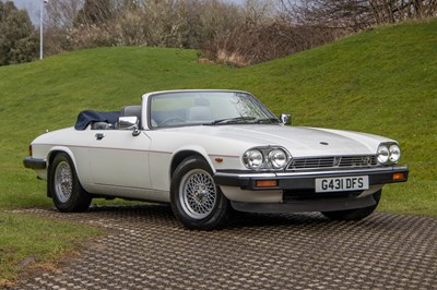 Lot 63 - 1990 Jaguar XJ-S 5.3 Convertible