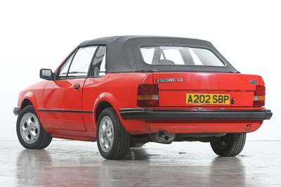 Lot 314 - 1984 Ford Escort 1.6 Cabriolet
