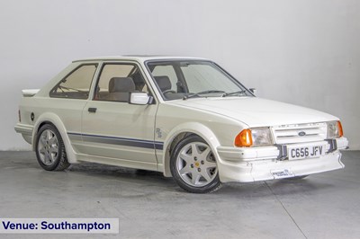 Lot 138 - 1985 Ford Escort RS Turbo S1