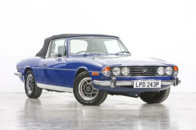 Lot 208 - 1975 Triumph Stag