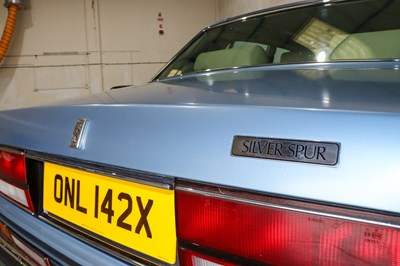 Lot 101 - 1982 Rolls Royce Silver Spur