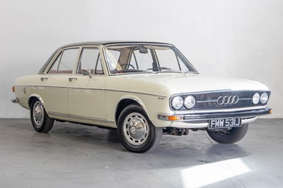 Lot 156 - 1970 Audi 100LS