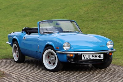Lot 59 - 1972 Triumph Spitfire 1300 Mark IV