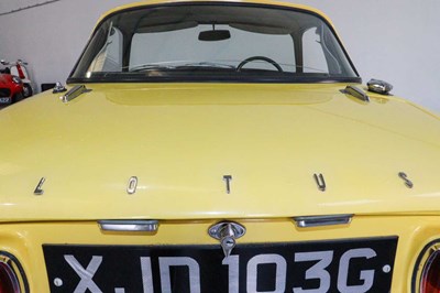Lot 150 - 1969 Lotus Elan S4 (Black Badge)