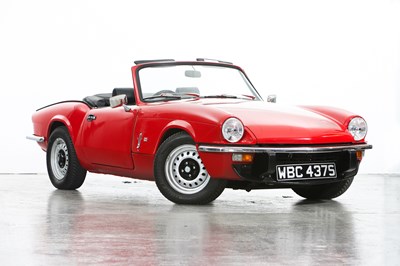 Lot 313 - 1978 Triumph Spitfire 1500