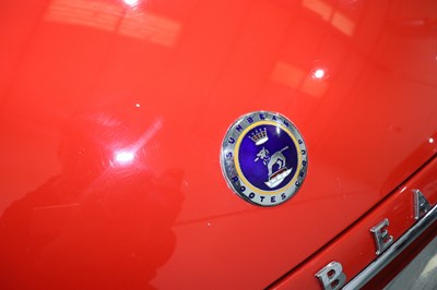 Lot 121 - 1962 Sunbeam Alpine Series 2