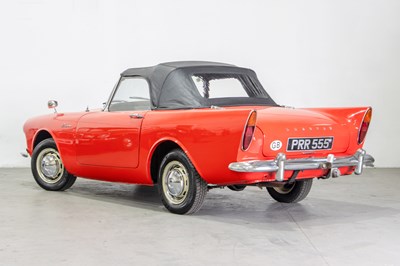Lot 121 - 1962 Sunbeam Alpine Series 2