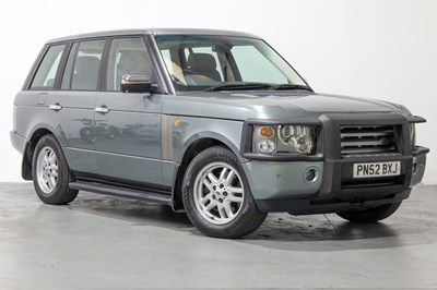 Lot 125 - 2002 Range Rover Vogue TD6 Auto