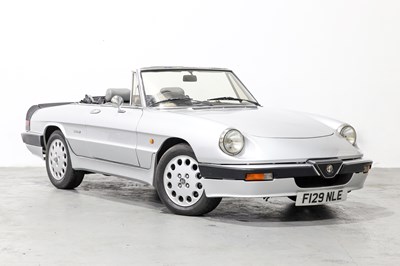Lot 164 - 1988 Alfa Romeo Spider