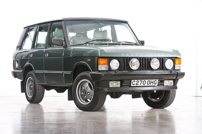 Lot 273 - 1986 Range Rover EFi 3.5