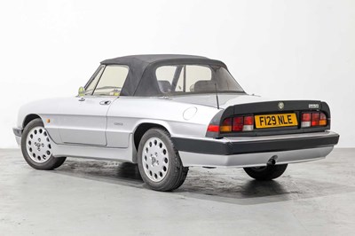 Lot 109 - 1988 Alfa Romeo Spider