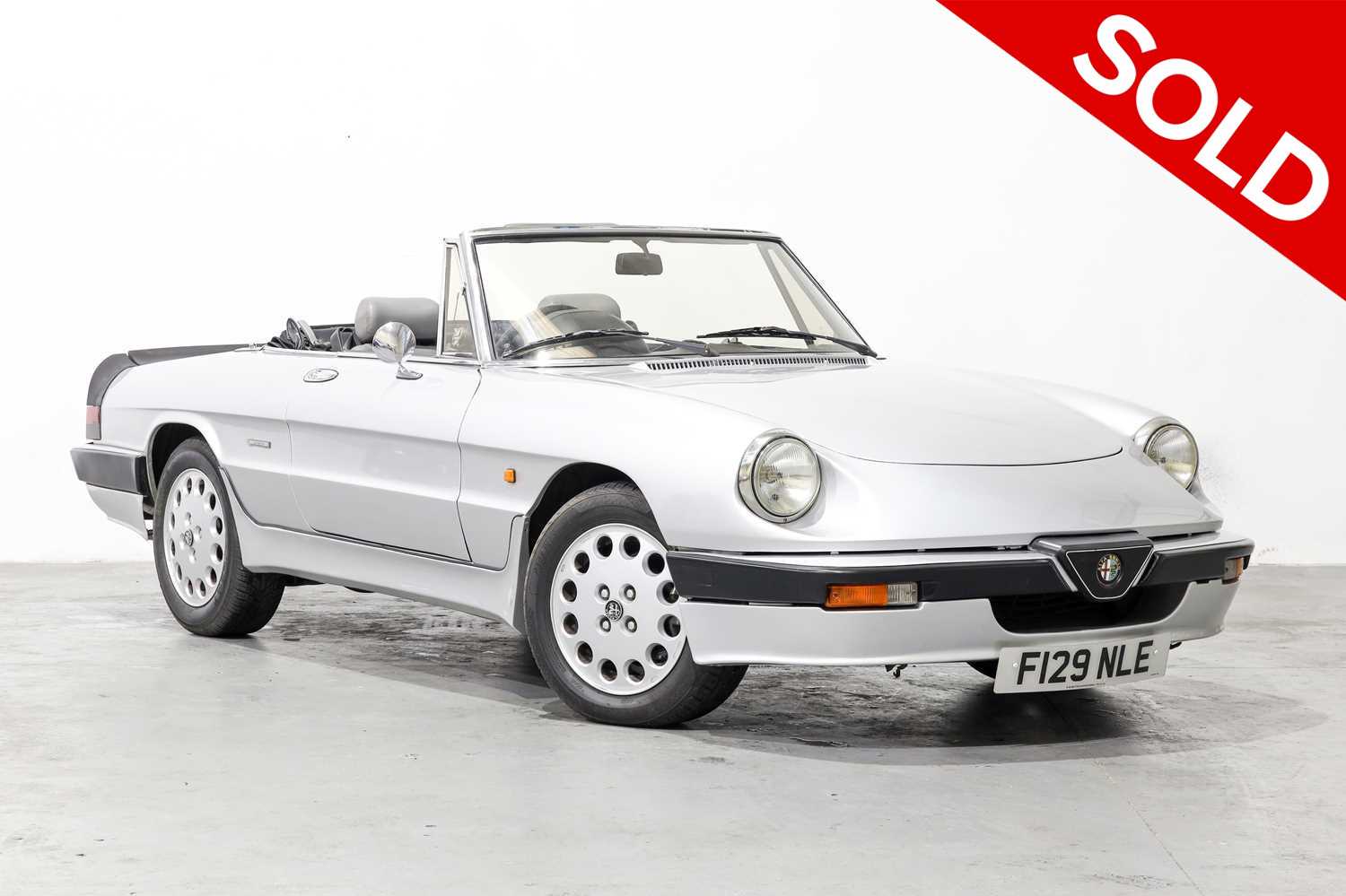 Lot 109 - 1988 Alfa Romeo Spider