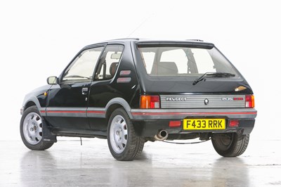 Lot 258 - 1989 Peugeot 205 GTi 1.9