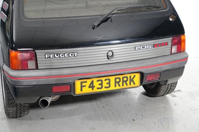Lot 258 - 1989 Peugeot 205 GTi 1.9