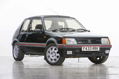 Lot 258 - 1989 Peugeot 205 GTi 1.9