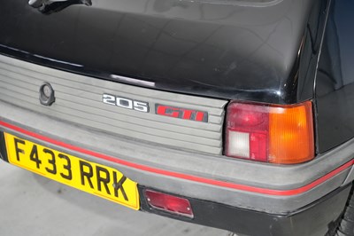 Lot 258 - 1989 Peugeot 205 GTi 1.9