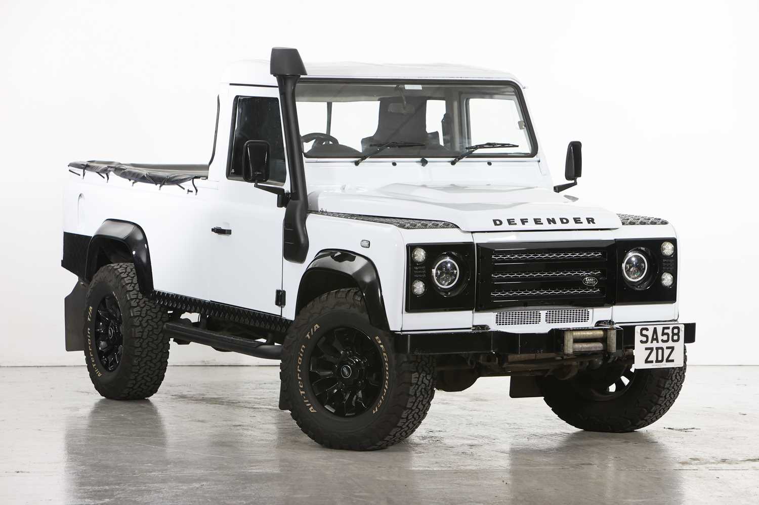Lot 220 - 2008 Land Rover Defender 110 Pickup