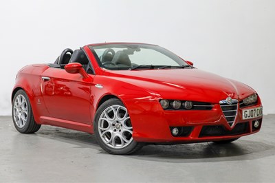 Lot 110 - 2007 Alfa Romeo Spider JTS Convertible