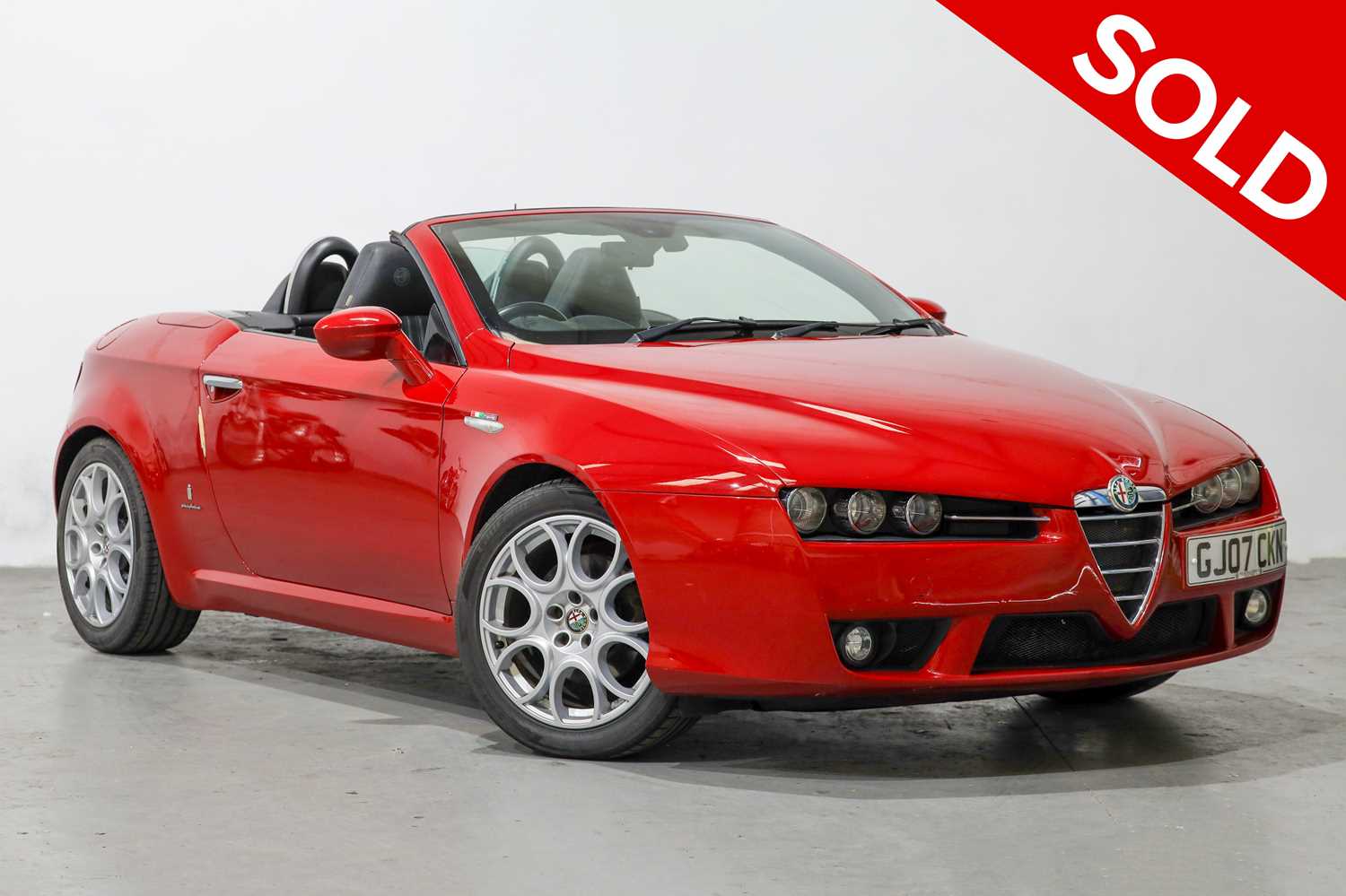 Lot 110 - 2007 Alfa Romeo Spider JTS Convertible