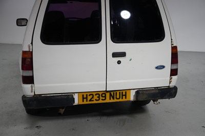 Lot 243 - 1990 Ford Escort 35 1.3 Van
