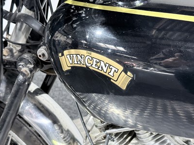 Lot 27 - 1950 Vincent Rapide Series C