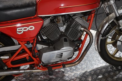 Lot 9 - 1978 Moto Morini 500 Sei-V