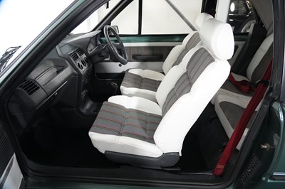 Lot 1990 Peugeot 205 Roland Garros Cabriolet