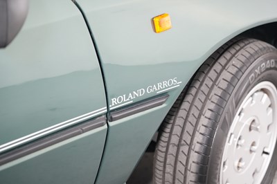 Lot 1990 Peugeot 205 Roland Garros Cabriolet