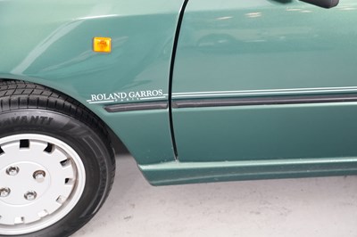 Lot 1990 Peugeot 205 Roland Garros Cabriolet